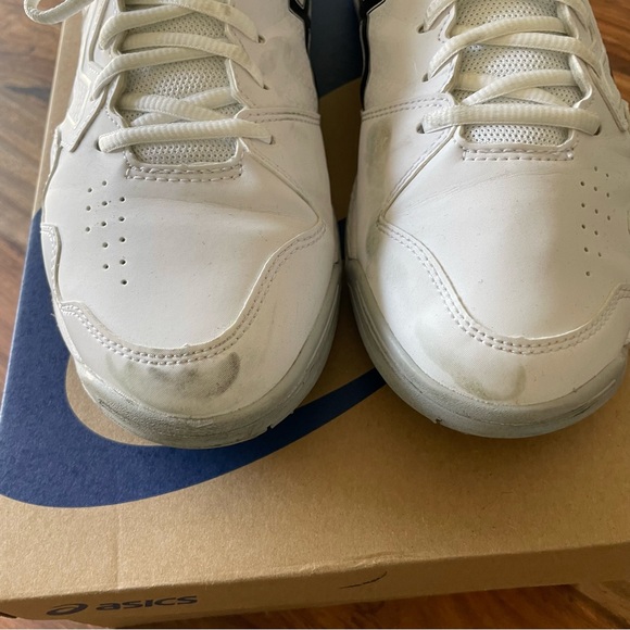 Asics Gel-Dedicate 7 White/Black Tennis Shoes | Men’s Size 9.5 - Picture 8 of 12